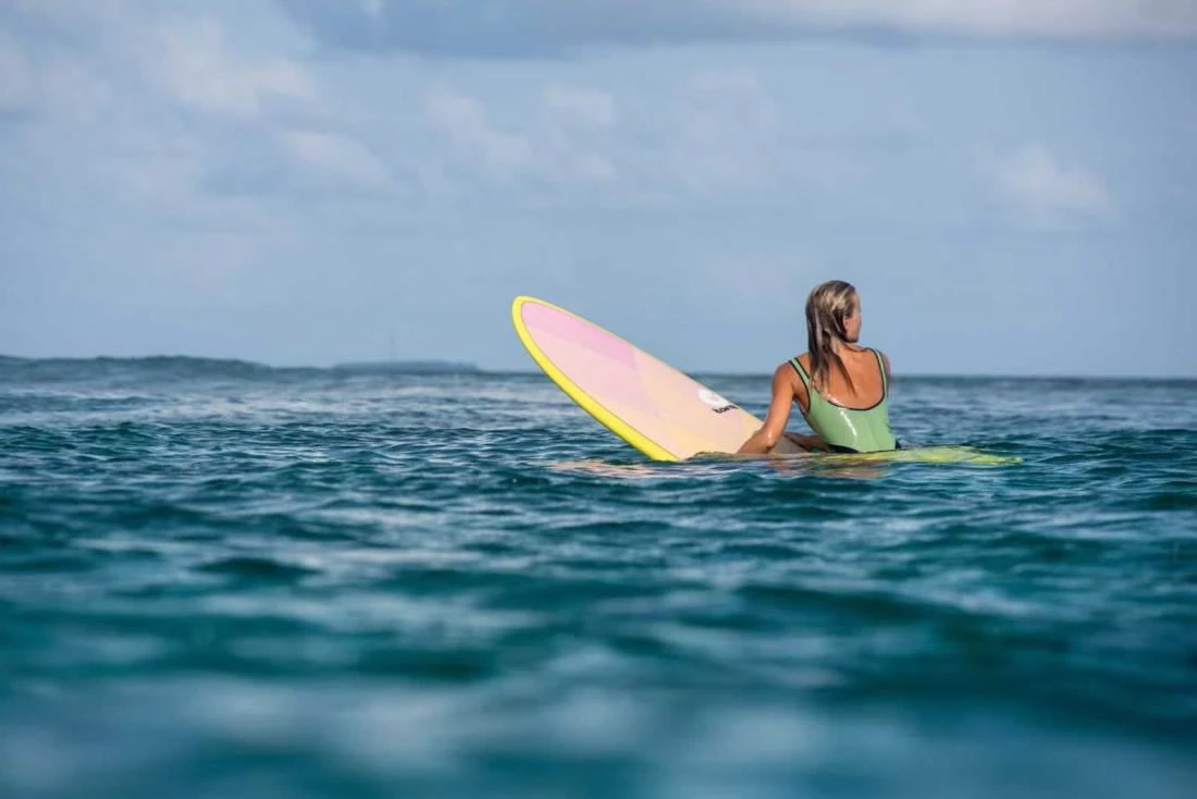 TORQ Epoxy TET 7.2 Funboard Pinlines Surfboard 6 TORQ Epoxy TET 7.2 Funboard Pinlines Surfboard – Bild 6