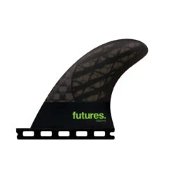FUTURES Quad Fin Set QD2 4.00 80-20 Blackstix