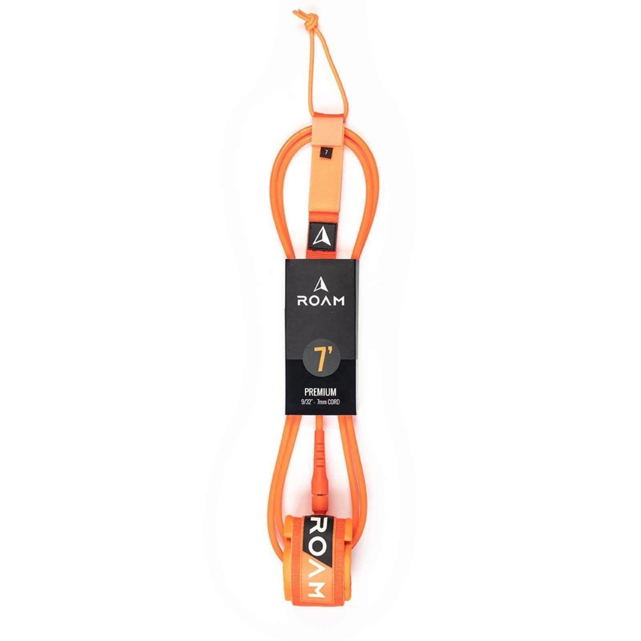 ROAM Surfboard Leash Premium 7.0 215cm 7mm Orange 1 ROAM Surfboard Leash Premium 7.0 215cm 7mm Orange
