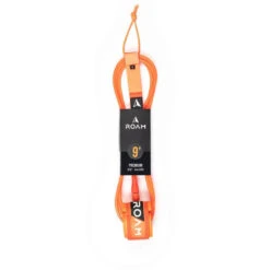 ROAM 9'0" Orange Surf Leash