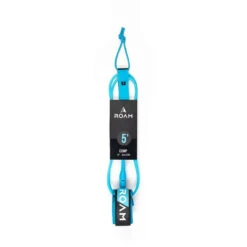 ROAM 5'0" Blau Comp Surf Leash