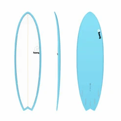 Surfboard TORQ Epoxy TET 6.6 Fish Blue Pinline