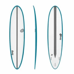 Surfboard TORQ Epoxy TET CS 7.6 Fun Carbon Teal