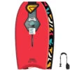 FLOOD Bodyboard Dynamx Stringer 40 Rot Tribal