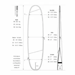 ROAM Tech Long PLUS Boardbag Surfboard -Torq Verkäufe 22654 3 1280x1280