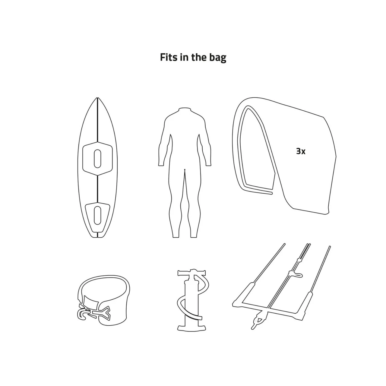 Prolimit Traveller Kite Boardbag 3 Prolimit Traveller Kite Boardbag – Bild 3